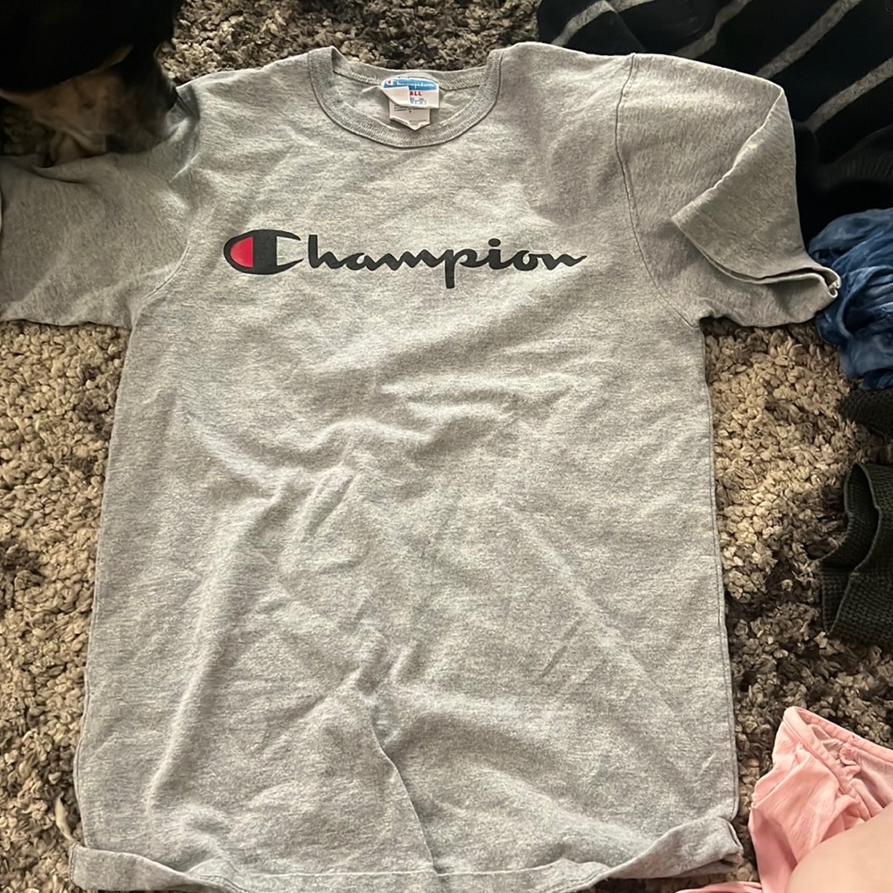 grey champion shirt